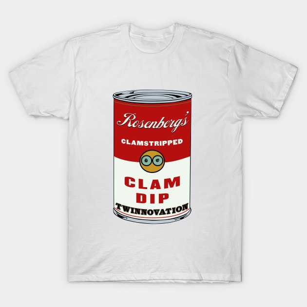 Rosenberg's Clam Dip T-Shirt by Twinnovation